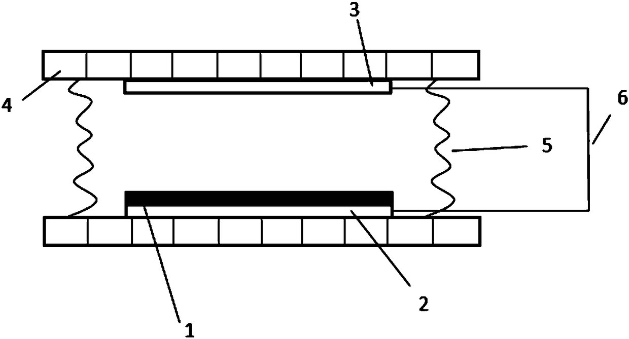 Self-powered nano triboelectricity generator based on waste viton powder and preparation method