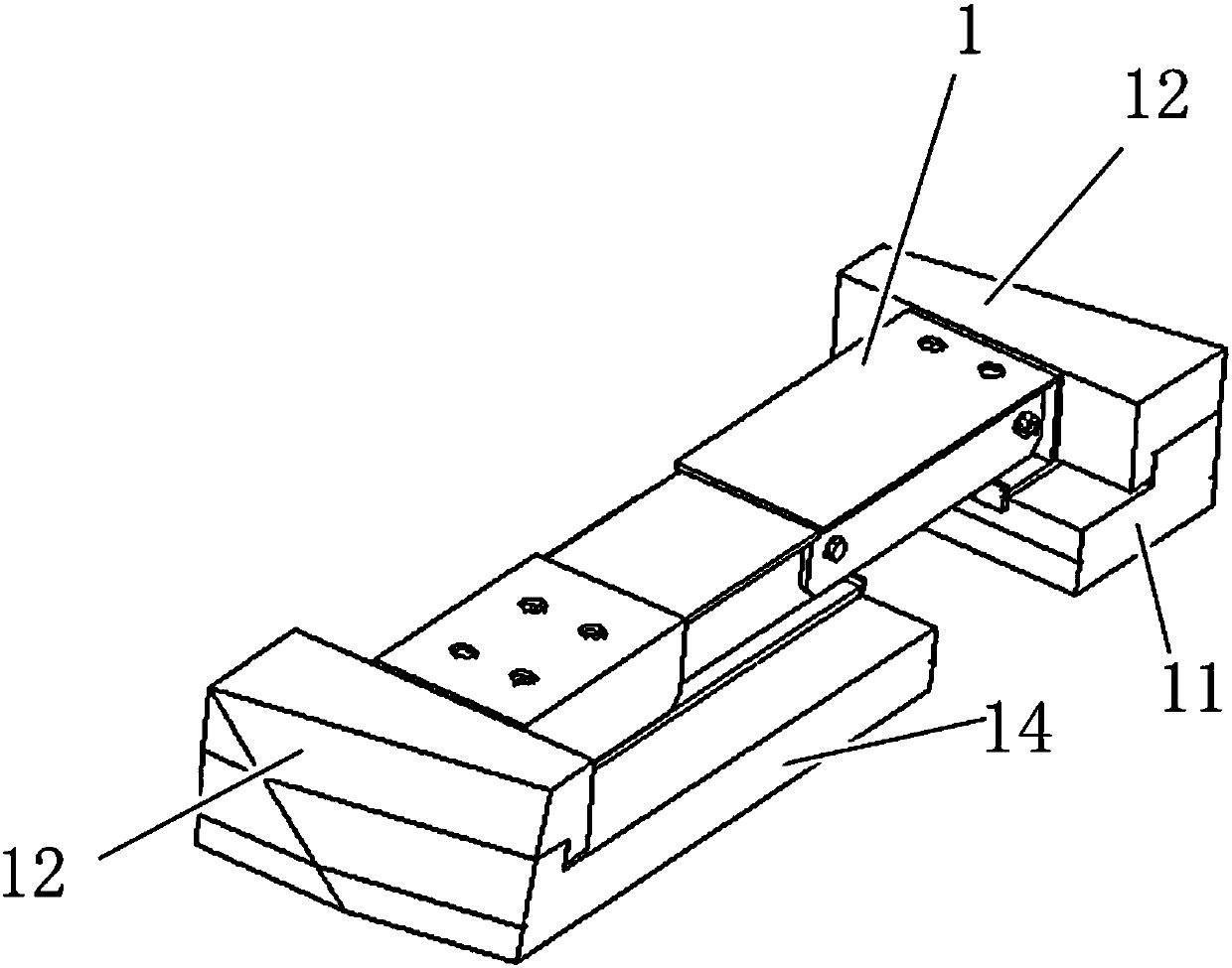 Unit sleeve tooth telescopic device