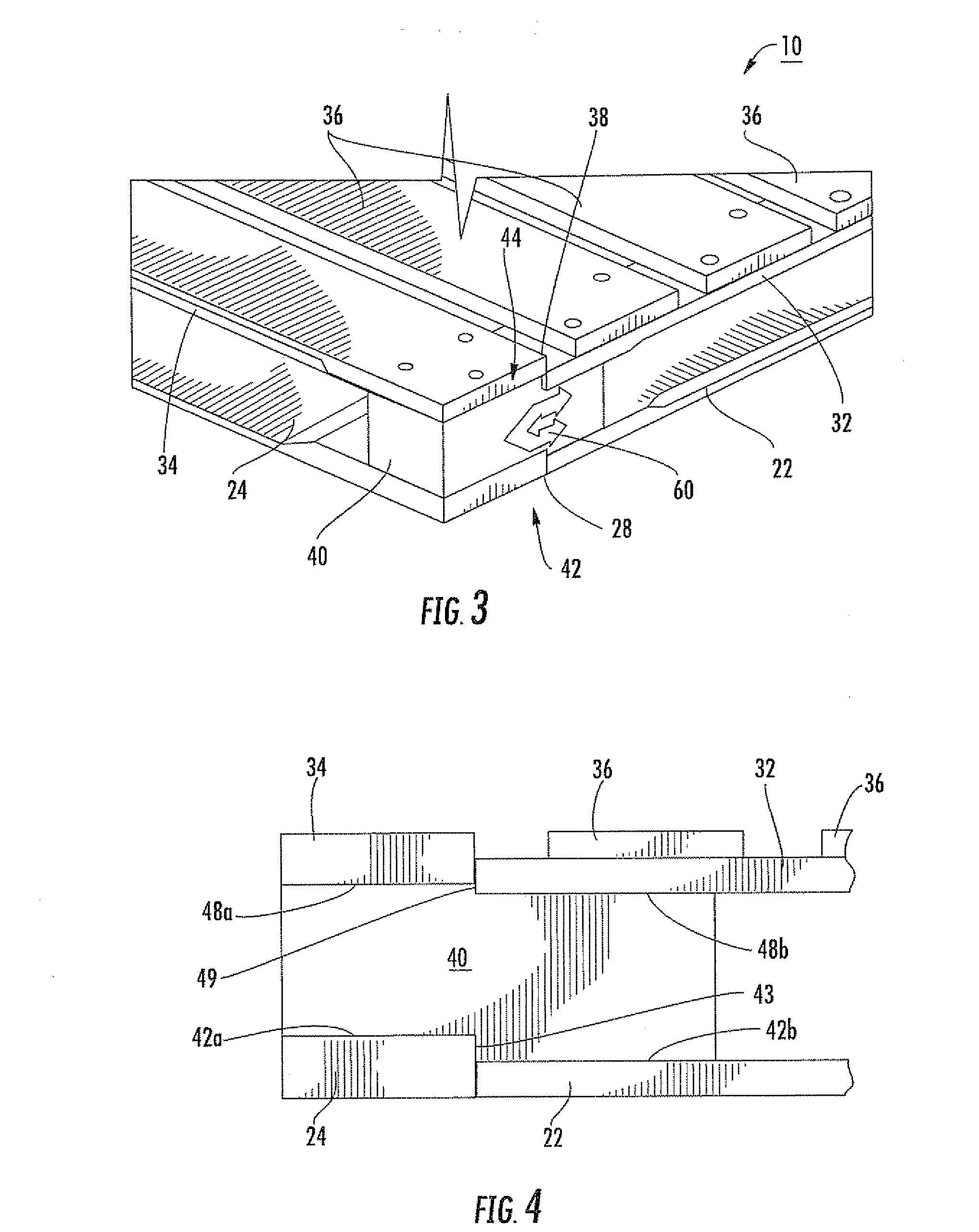 Pallet with strength plates and related methods