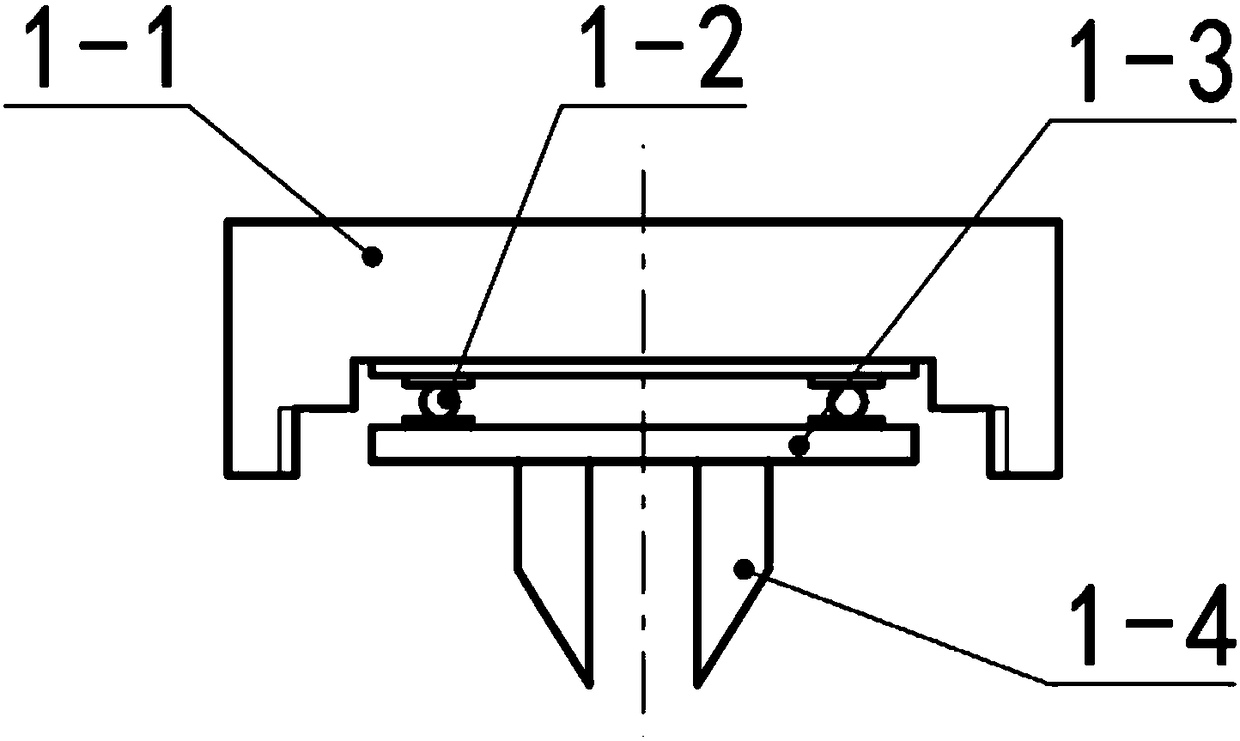 Linear moving energy storage screwdriver