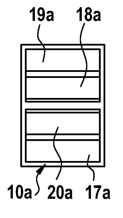 Sensor system for monitoring surroundings on a mechanical component, and method for actuating and evaluating the sensor system