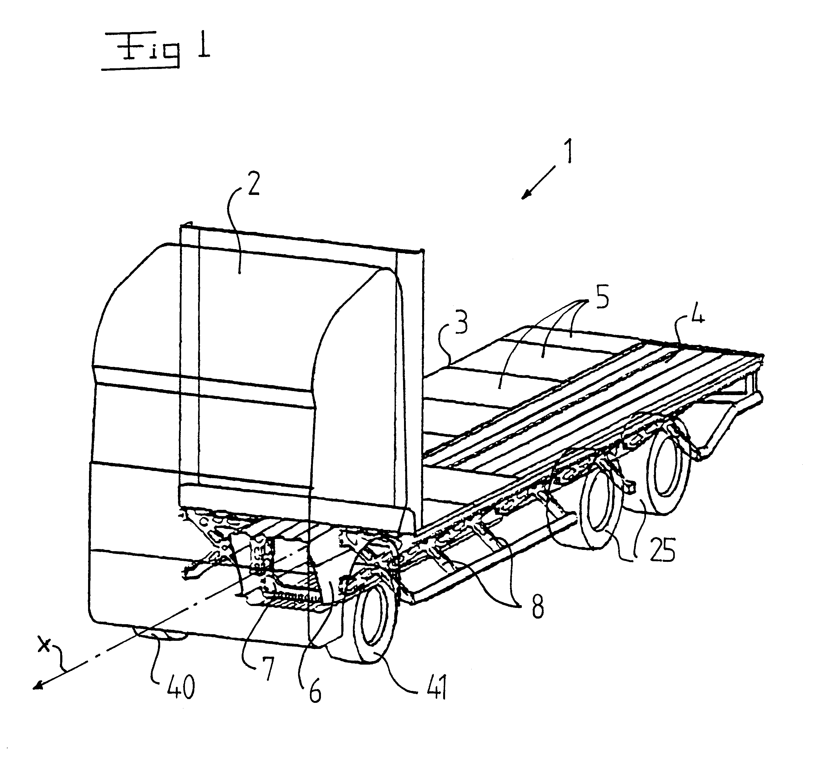 Front axle arrangement for a heavy vehicle