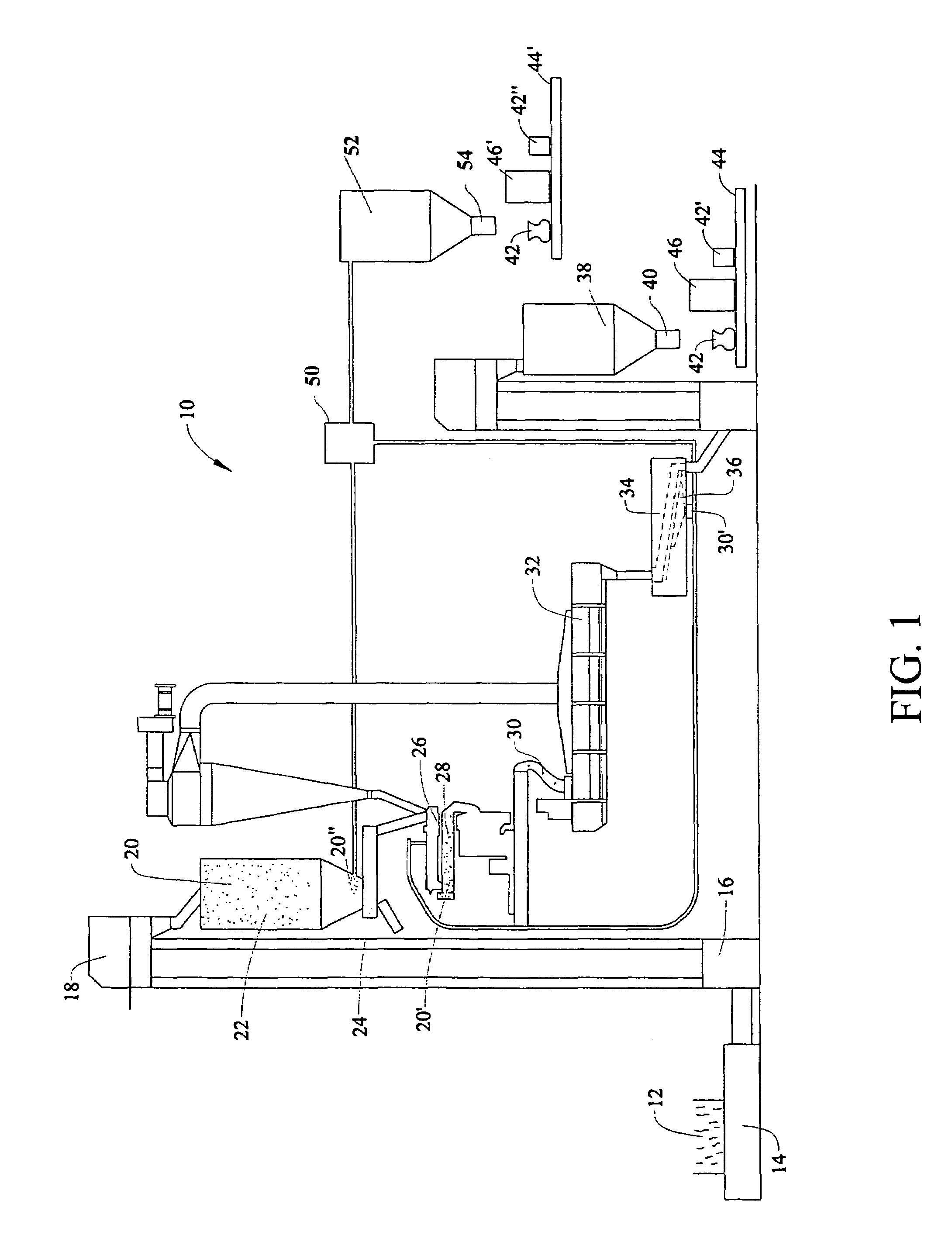 Clumping animal litter composition and method of producing the same