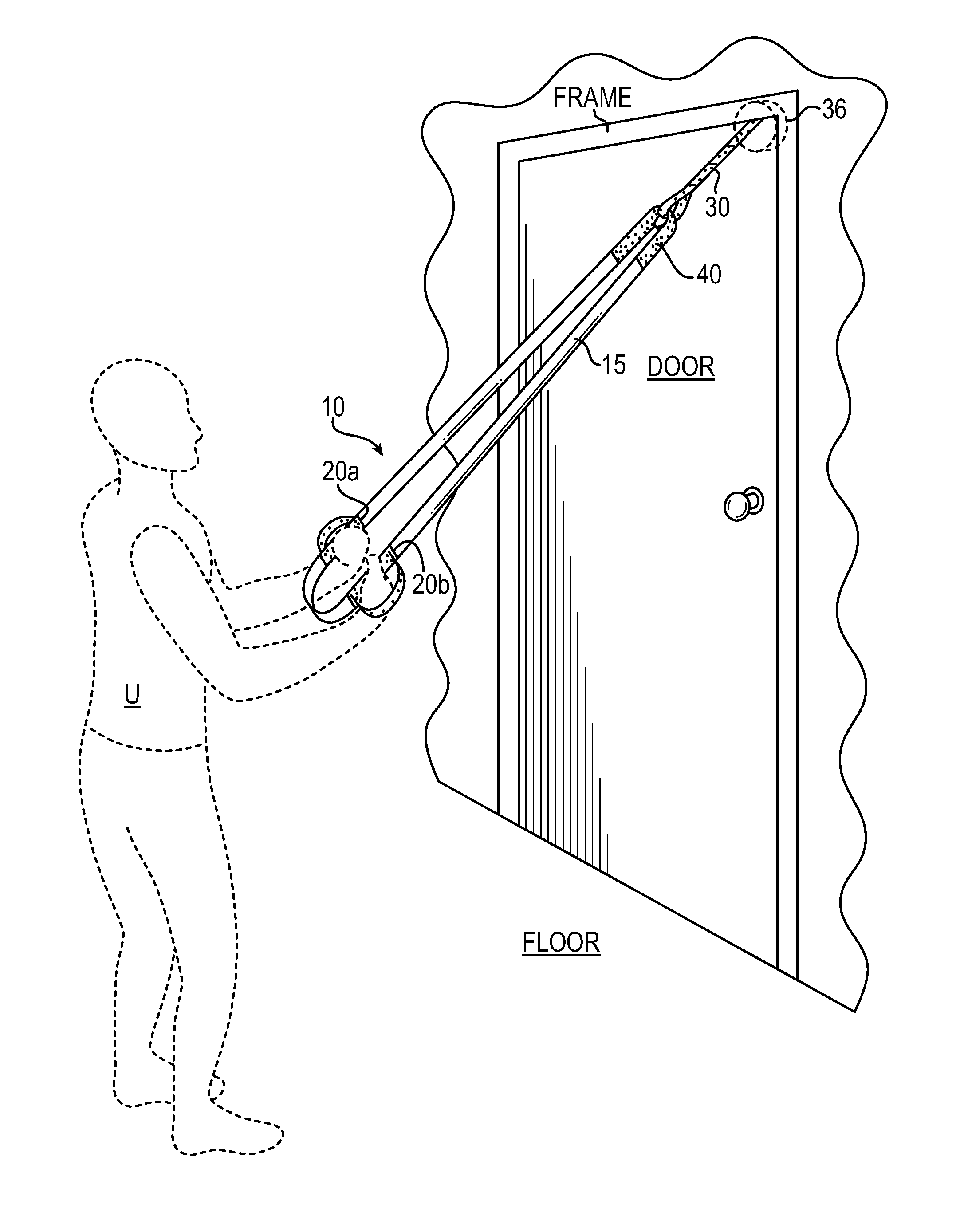 Exercise device including elastic closed loop resistance tension band