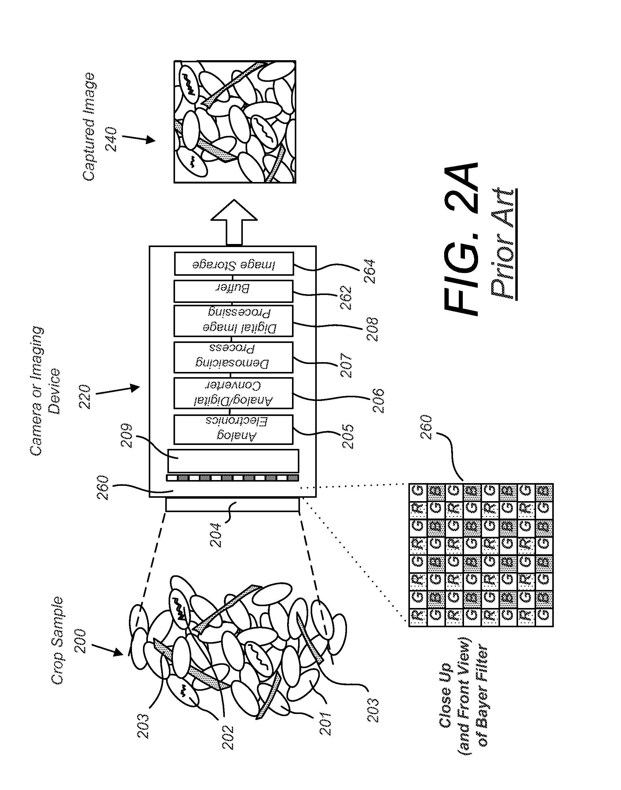 Non-image-based grain quality sensor