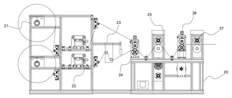 Sleeve-shaped honeycomb packaging paper, manufacturing method and manufacturing equipment