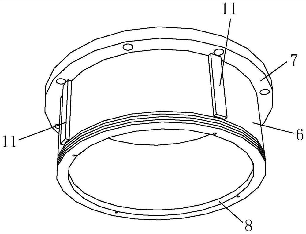 Manufacturing method of four-point contact flexible bearing harmonic reducer