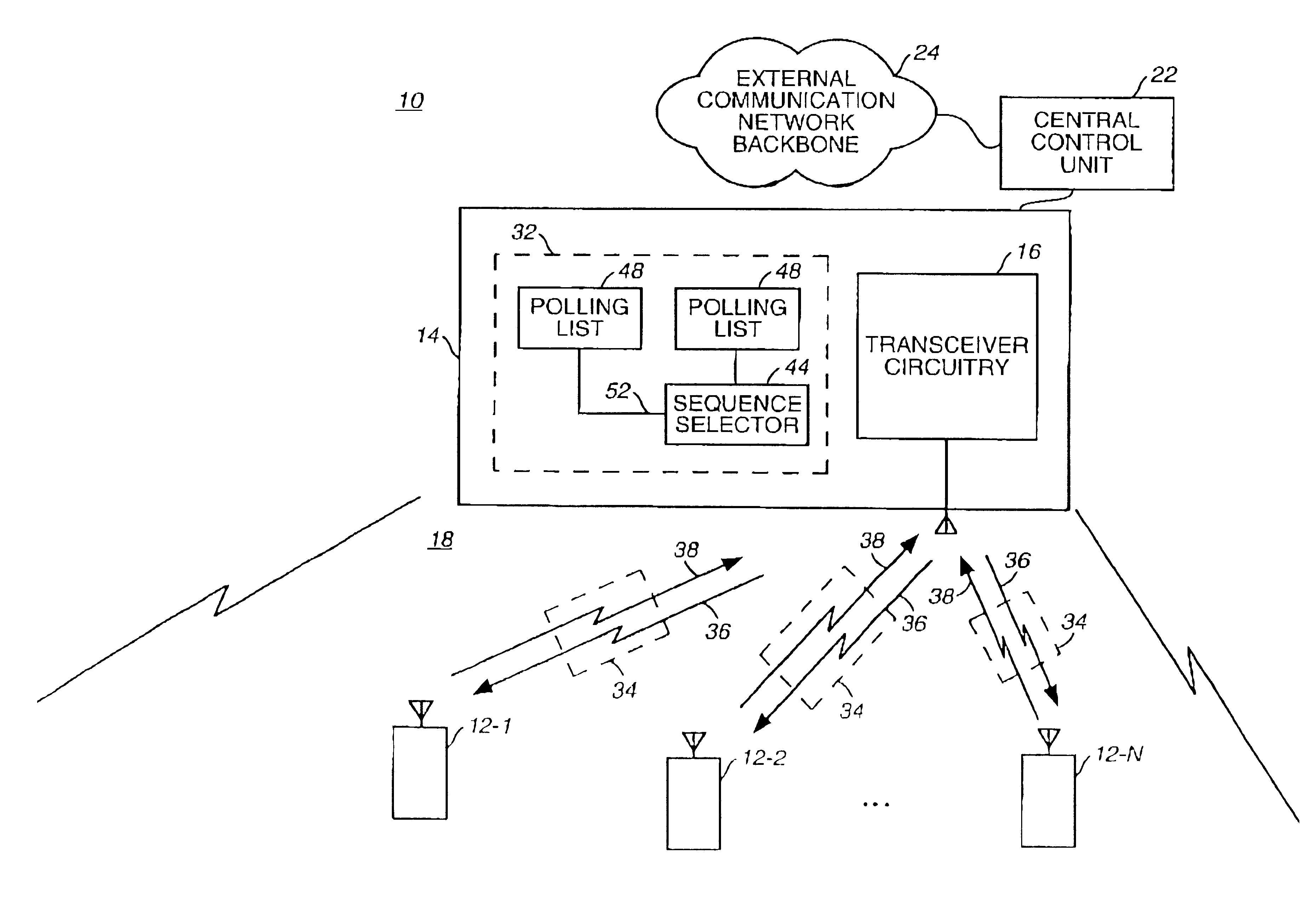 Apparatus, and associated method, for sequencing transmission of data