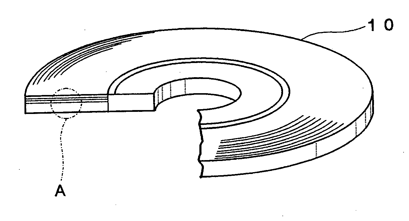 Method for recording information on optical recording medium and information recording apparatus