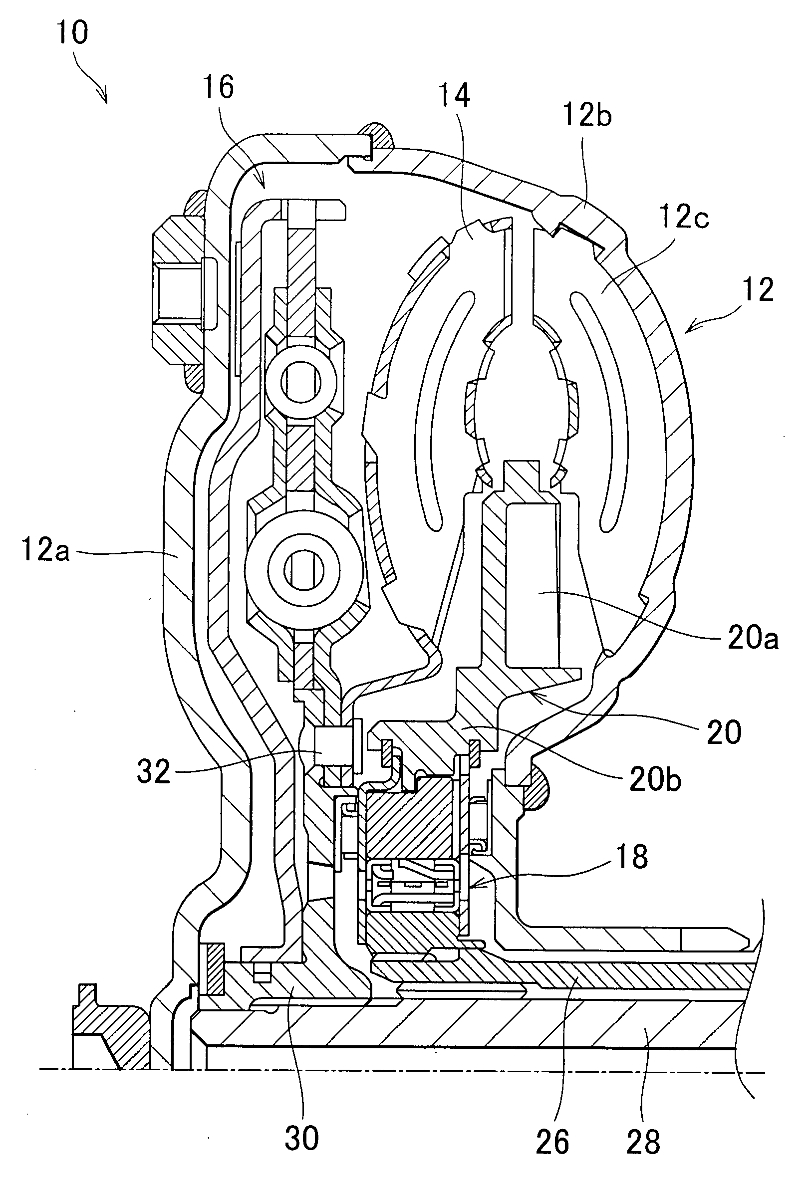 Stator support structure for a torque converter