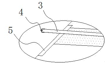 Earth and rockfill dam piping burst field test method