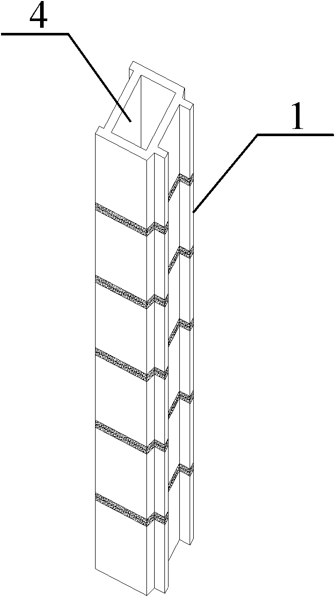 Method for constructing reinforced concrete lintel