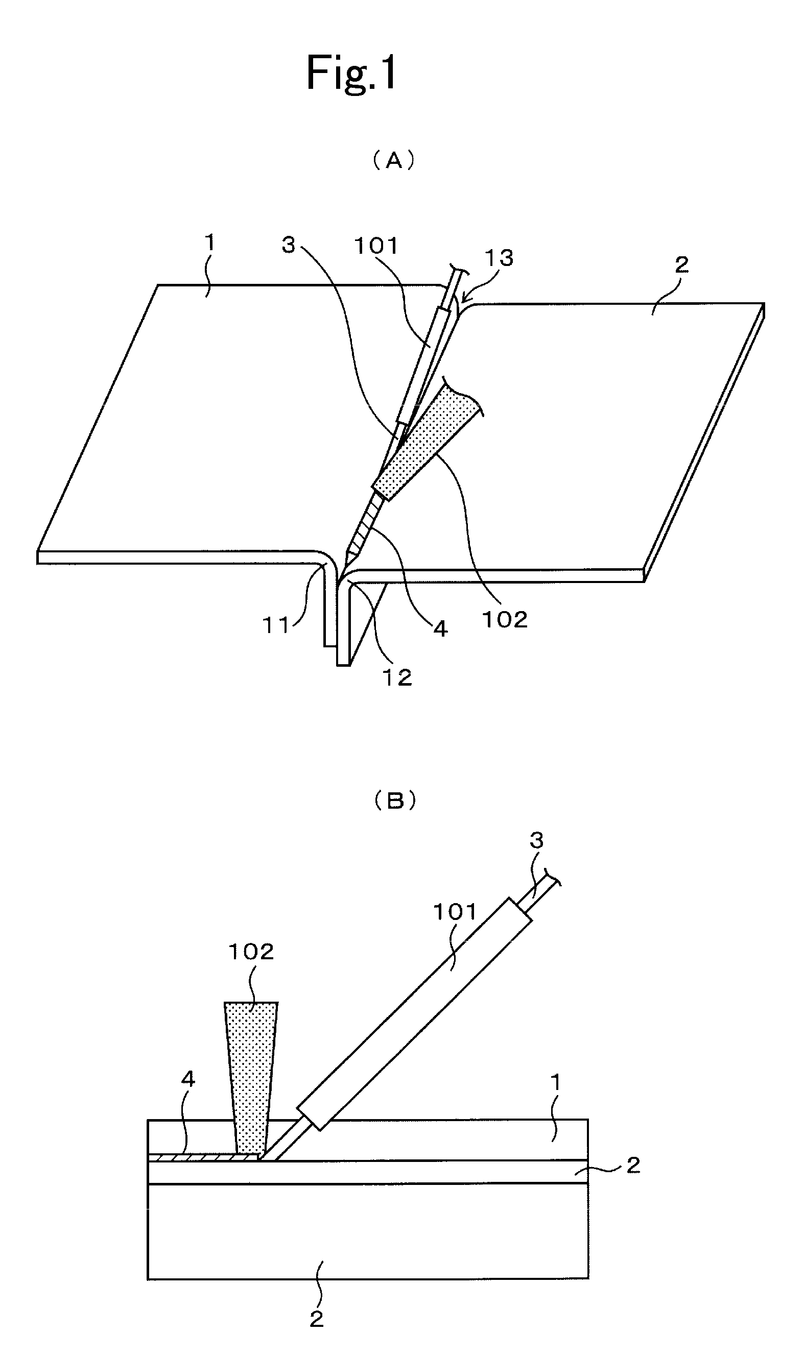 Laser welding Al and Fe members with Zn filler