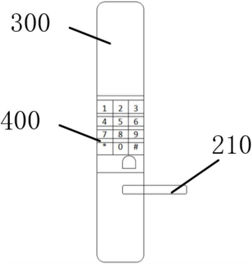 Automatic cover-sliding door lock for intelligently identifying identity