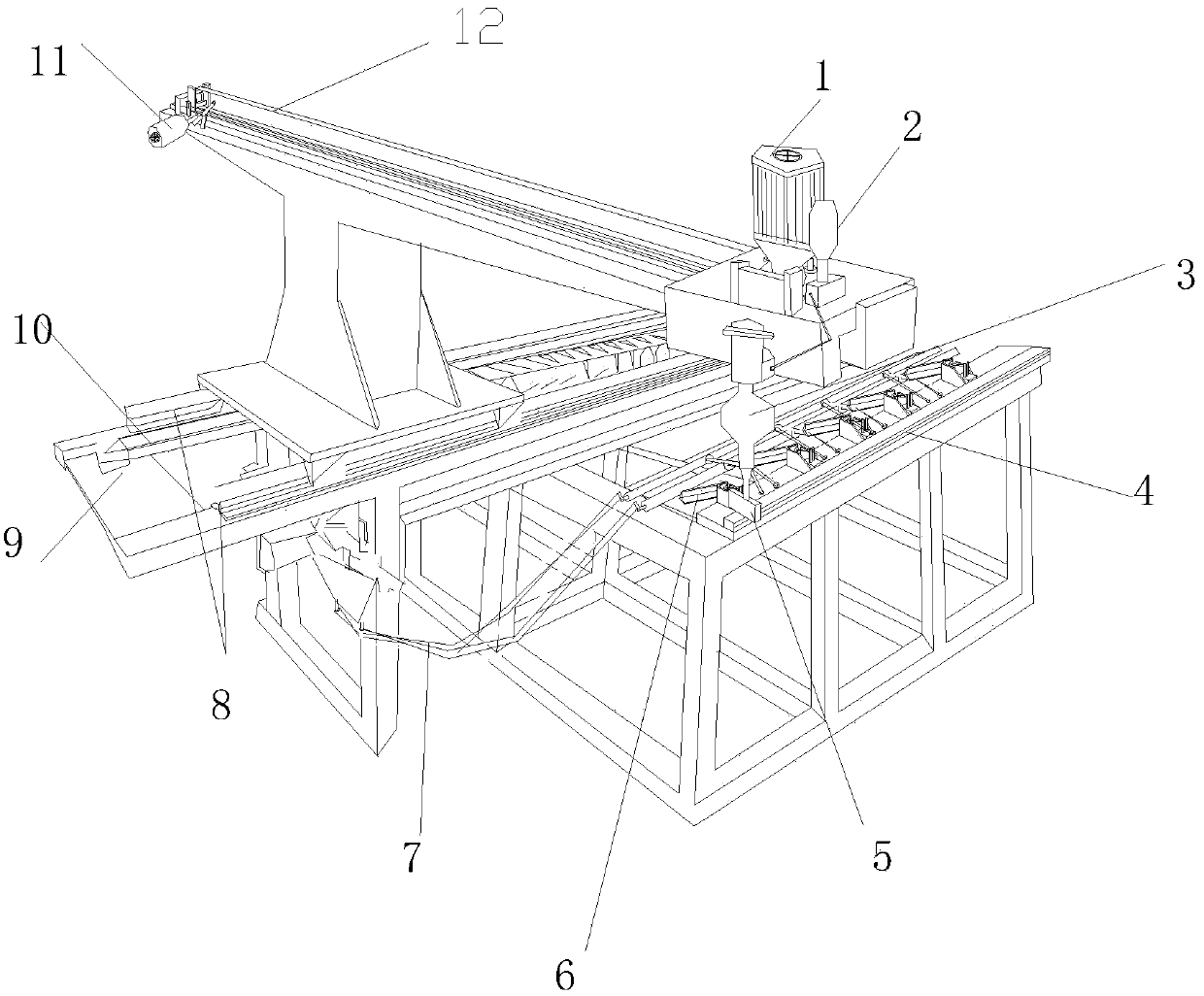 Automatic pouring PU (Polyurethane) earplug manufacturing device