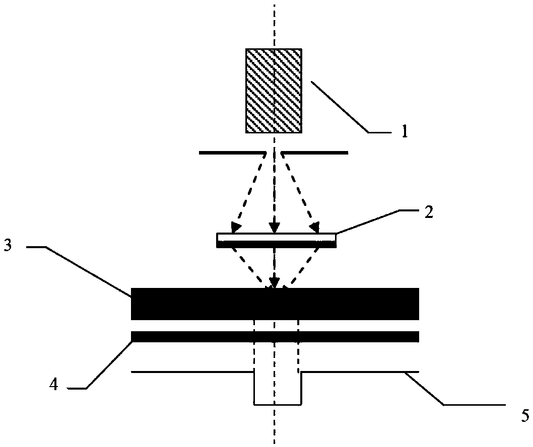 X-ray nondestructive flaw detection device based on lobster eye lens