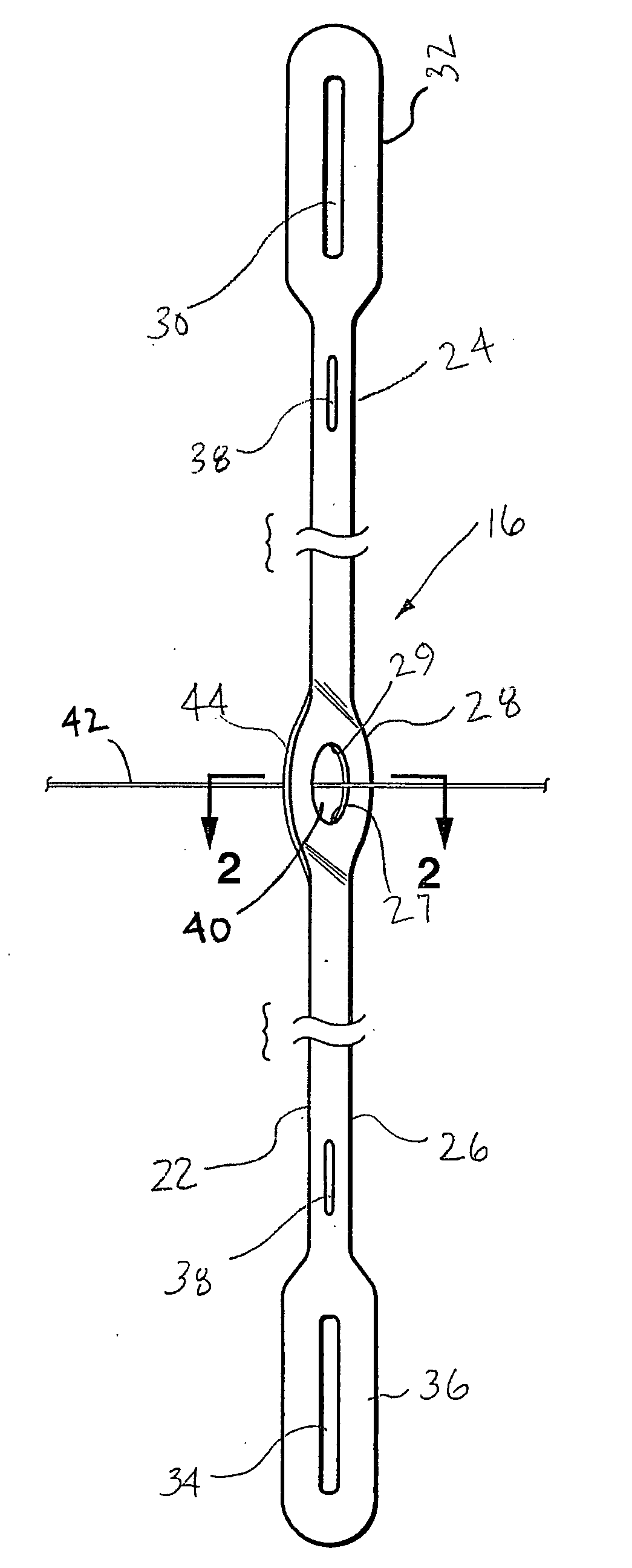 Plastic heddle