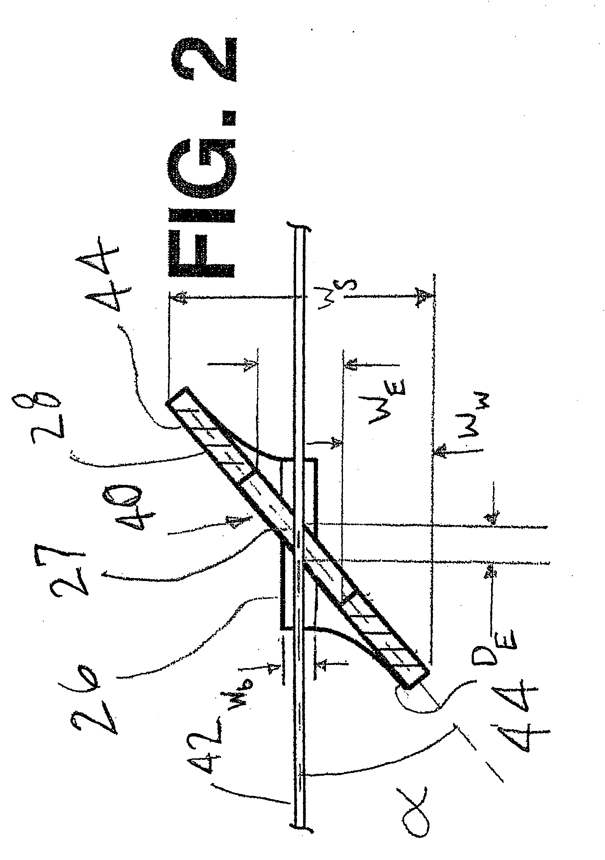 Plastic heddle