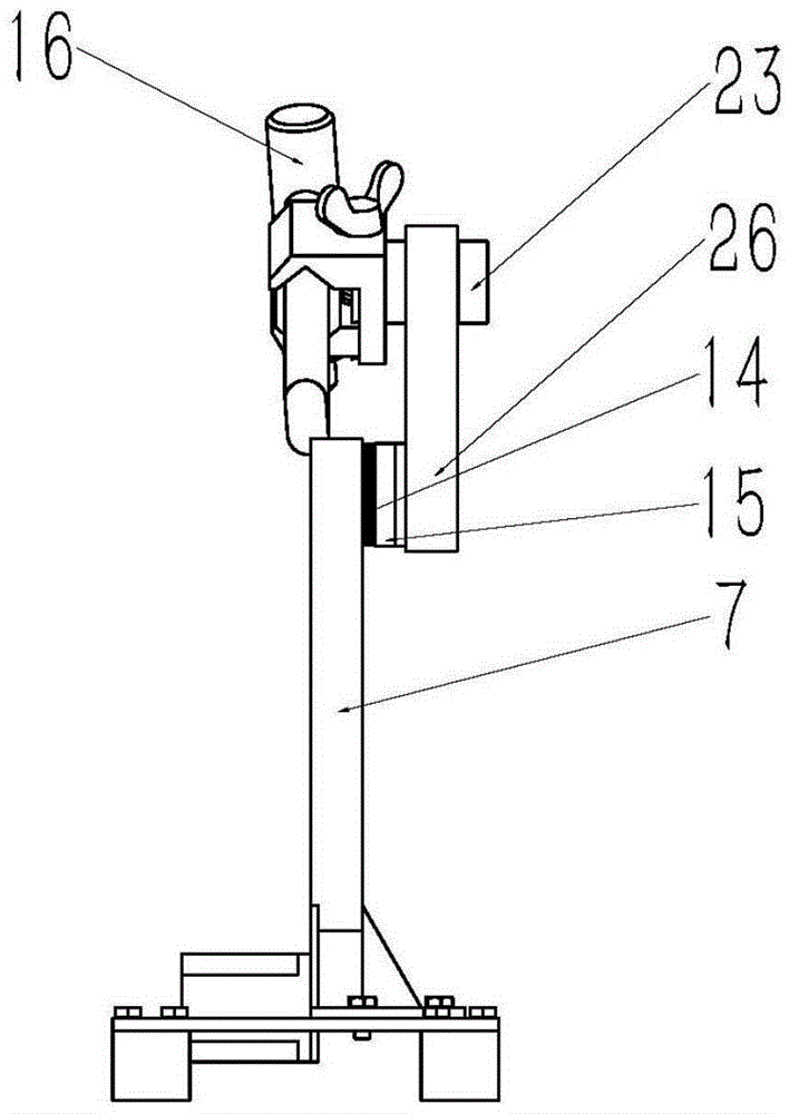 Workbench-type automatic power hammer device and using method thereof