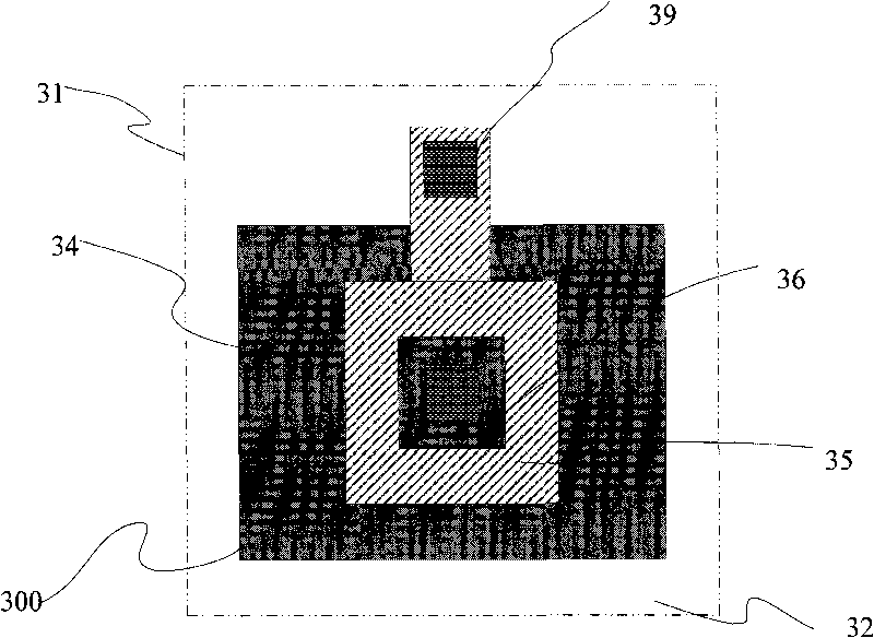 Total dose radiation hardening I-shaped gate layout structure