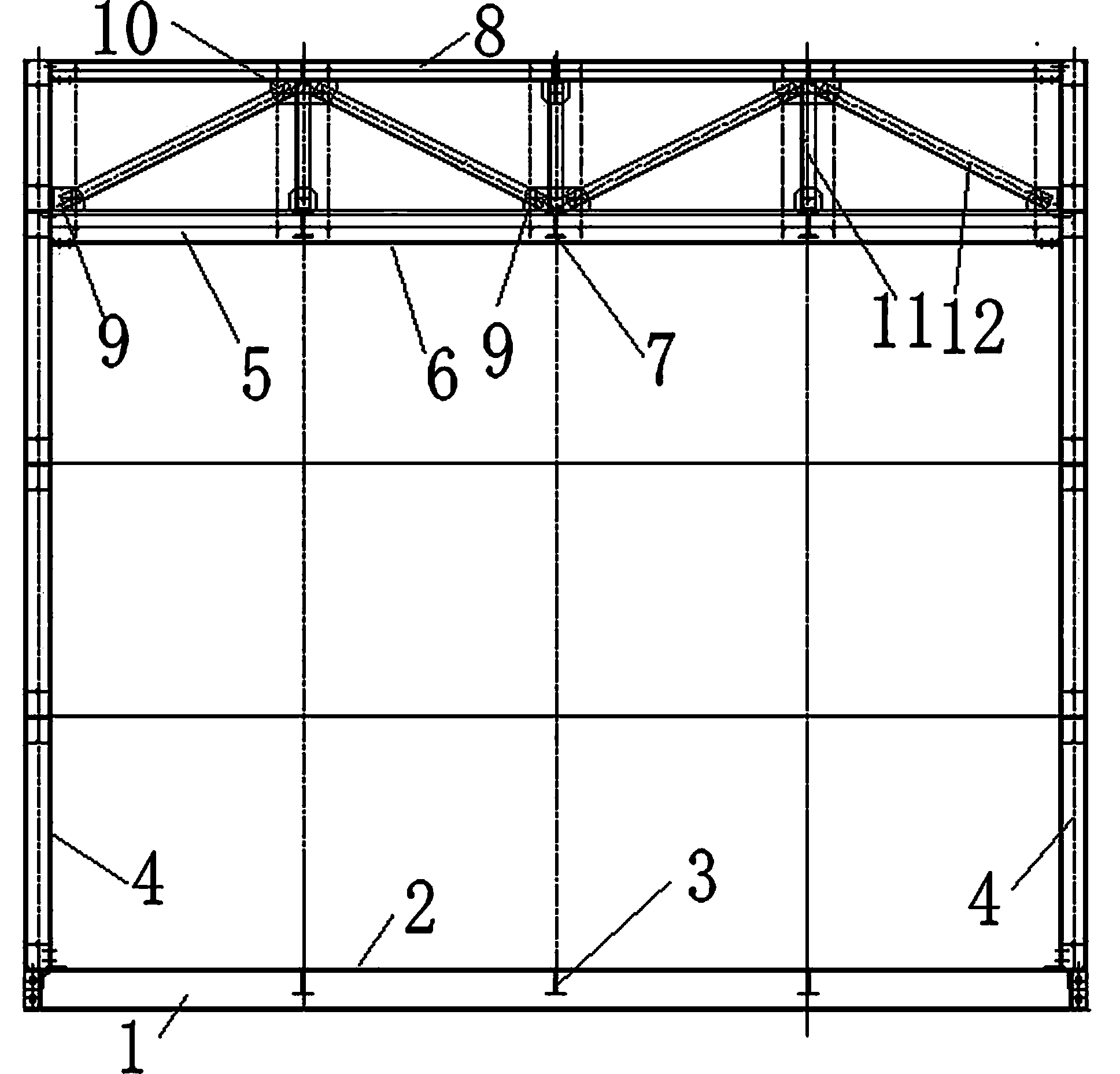 Combined type construction site exit passageway