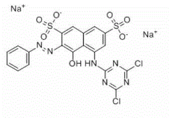 Reactive dye and preparation method thereof