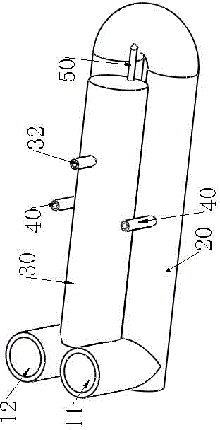 Method for producing methane by using methane generation system with hydraulic biogas slurry curved flow and stirring