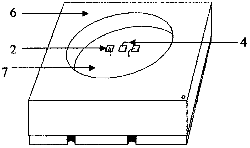 Light-emitting diode (LED) for display screen and production method