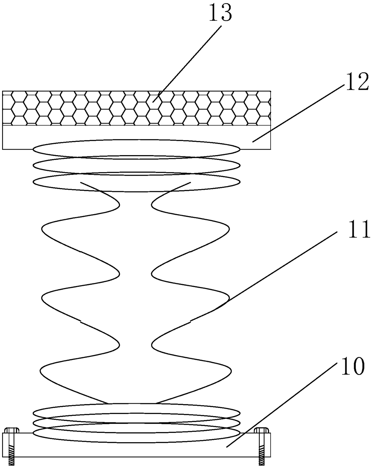 Textile drying device