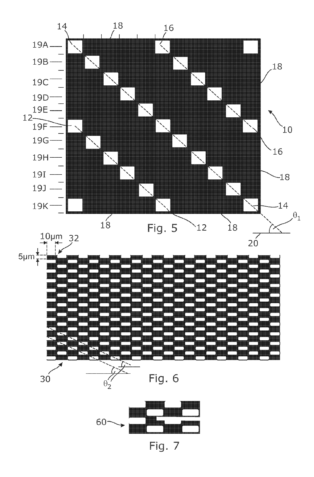 Improvements in printing plate cell patterning