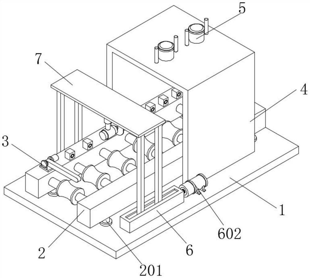 Adjustable efficient cutting and grinding device for pipeline machining