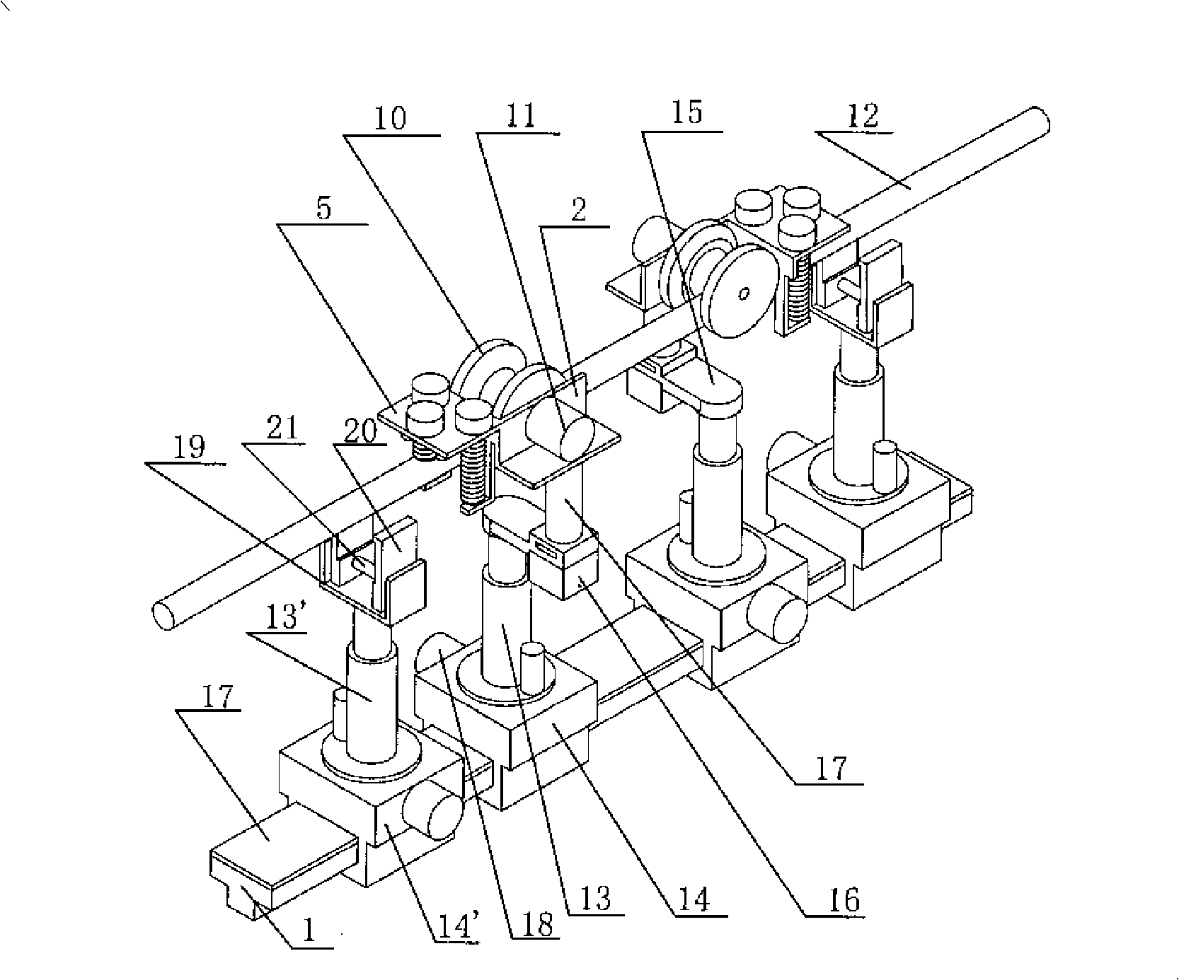 Deicer for overhead transmission lines