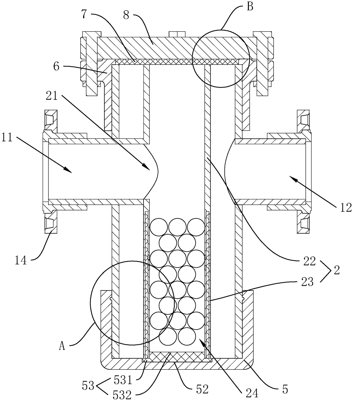 Novel type filter valve