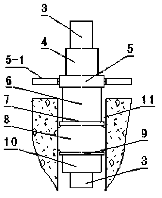 Construction method of grouting to repair leaks in the joints of ground-connected walls