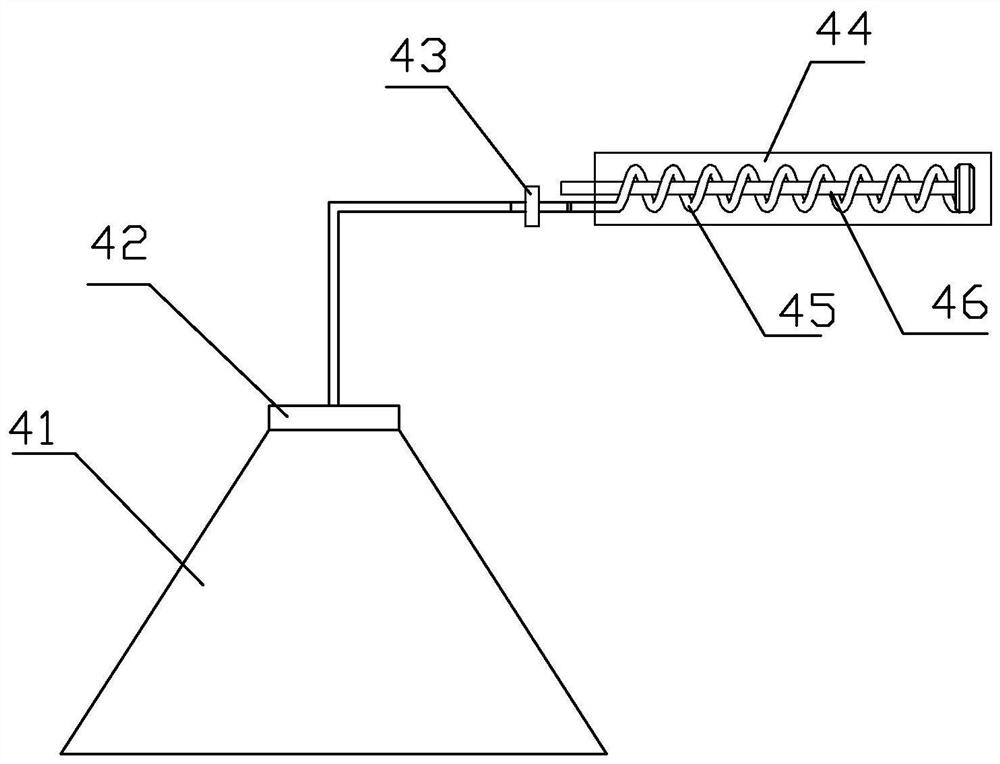 On-line monitoring system and monitoring method for trace hydrogen escaping from faults for seismic observation