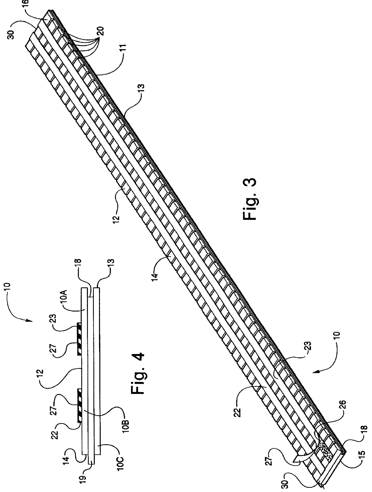 Wooden flooring strip with enhanced flexibility and straightness