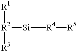 Silanes with hydrophilic groups, their synthesis and use as surfactants in aqueous media