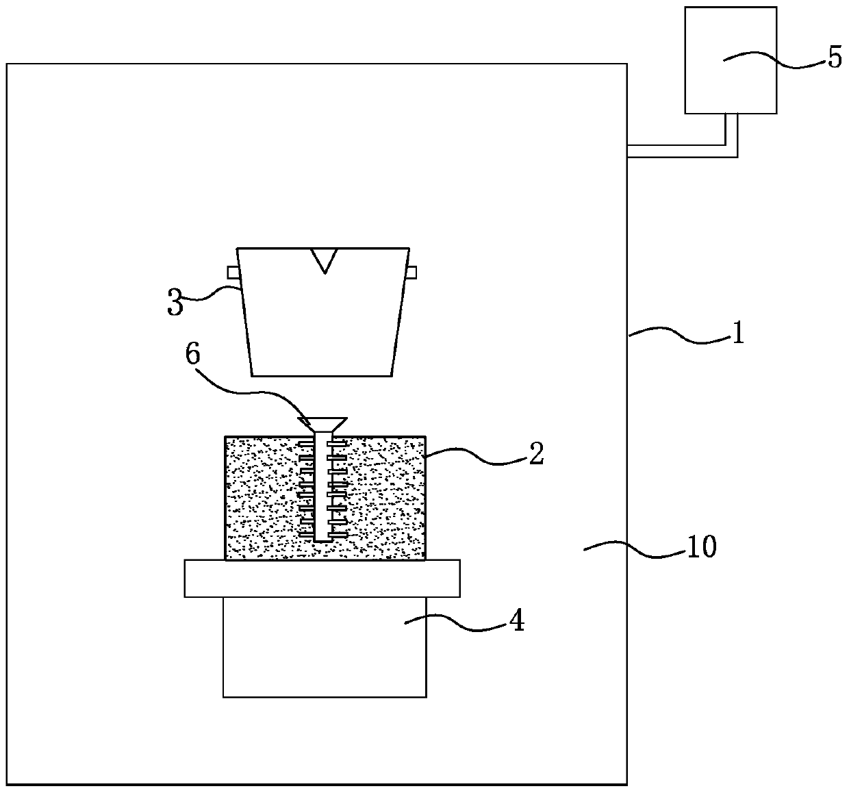 Casting method for shell mold made by 3D printing