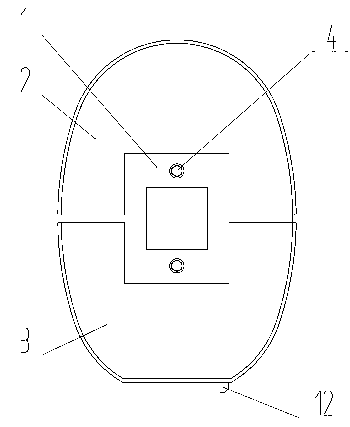 Dry-type transformer low-voltage coil winding die