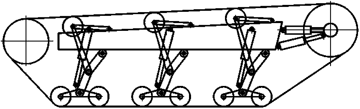 Crawler belt tensioning device