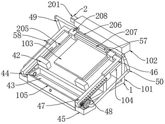 Photovoltaic panel mounting frame convenient for accumulated snow cleaning and drying