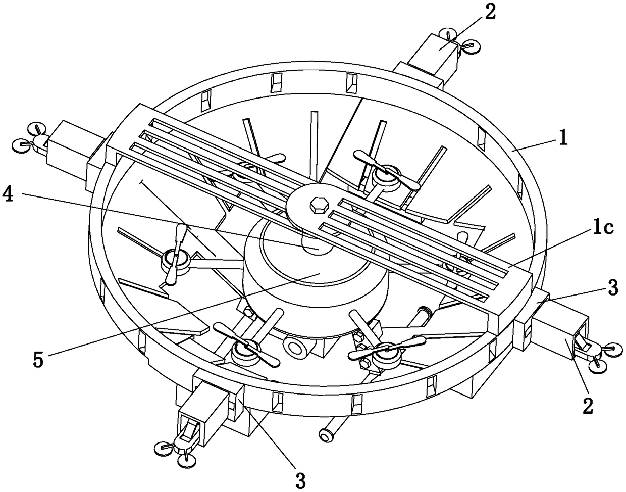 Unmanned aerial vehicle collision protection device