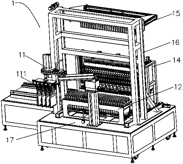 A batch loading device and a cell flexible forming line