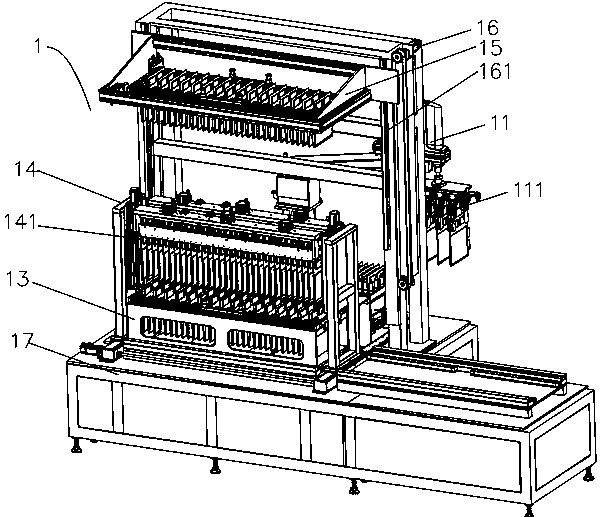 A batch loading device and a cell flexible forming line