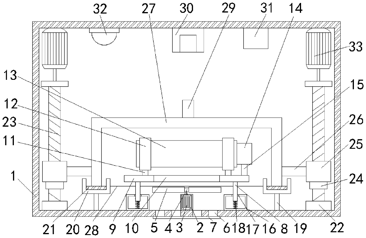 An electric vehicle motor controller assembly with safety alarm function