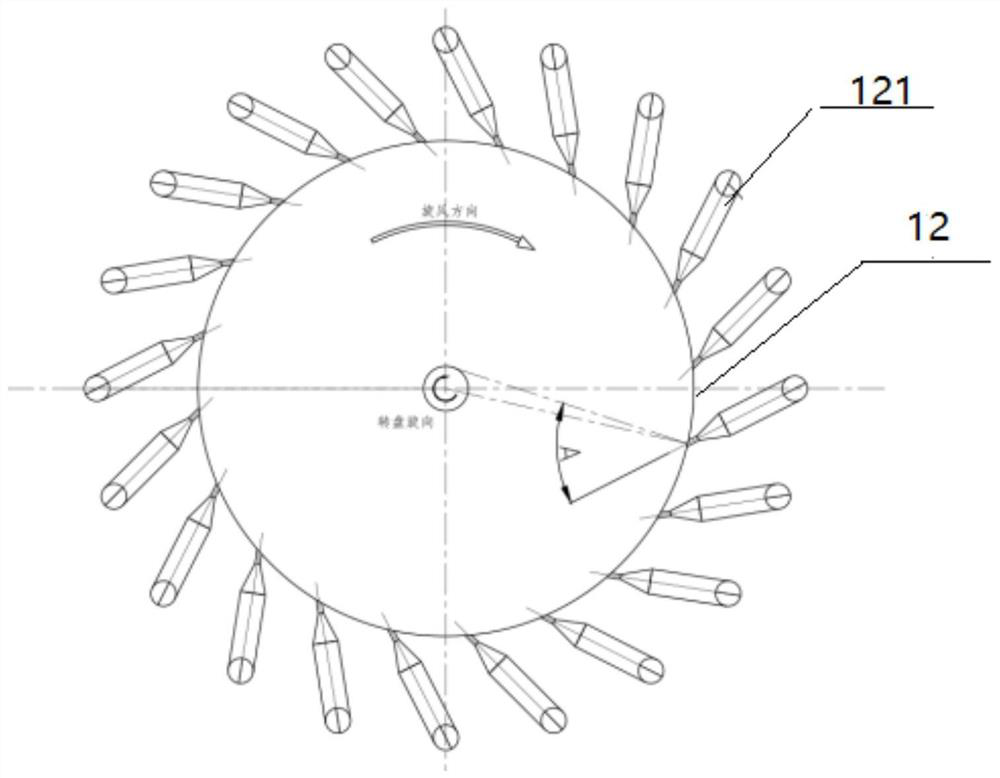 Granulating device and granulating method for molten material