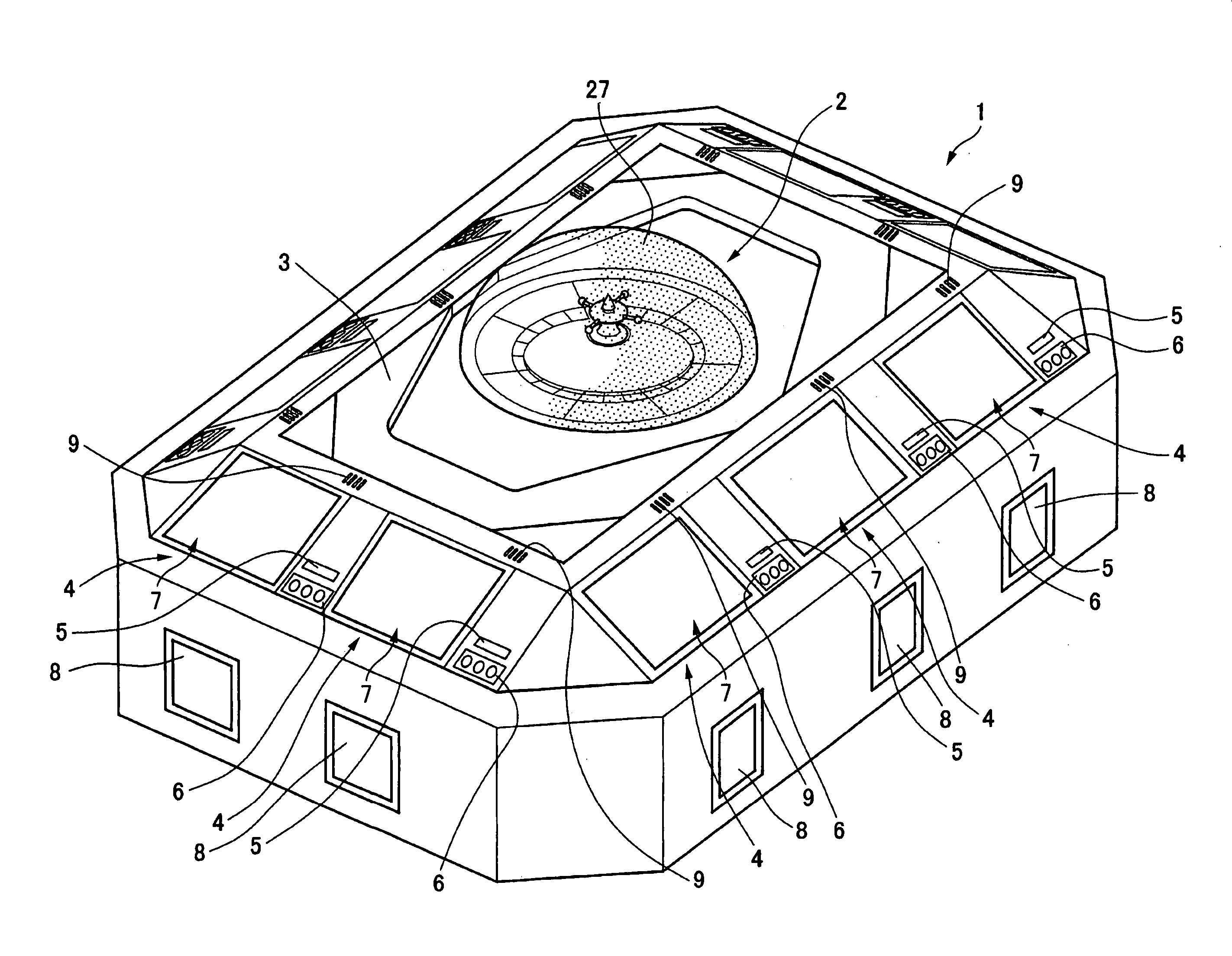 Roulette apparatus and roulette gaming machine