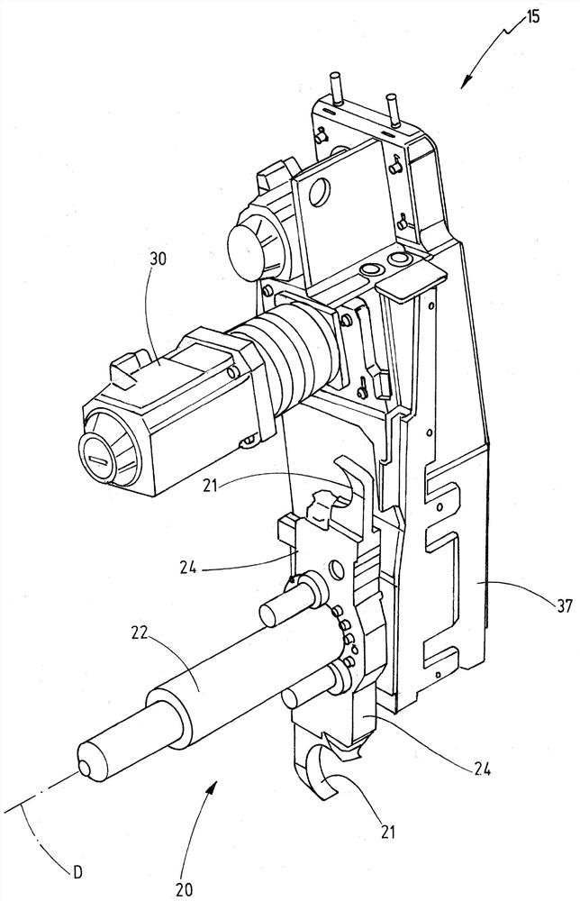 Change device for changing of tools and/or workpieces