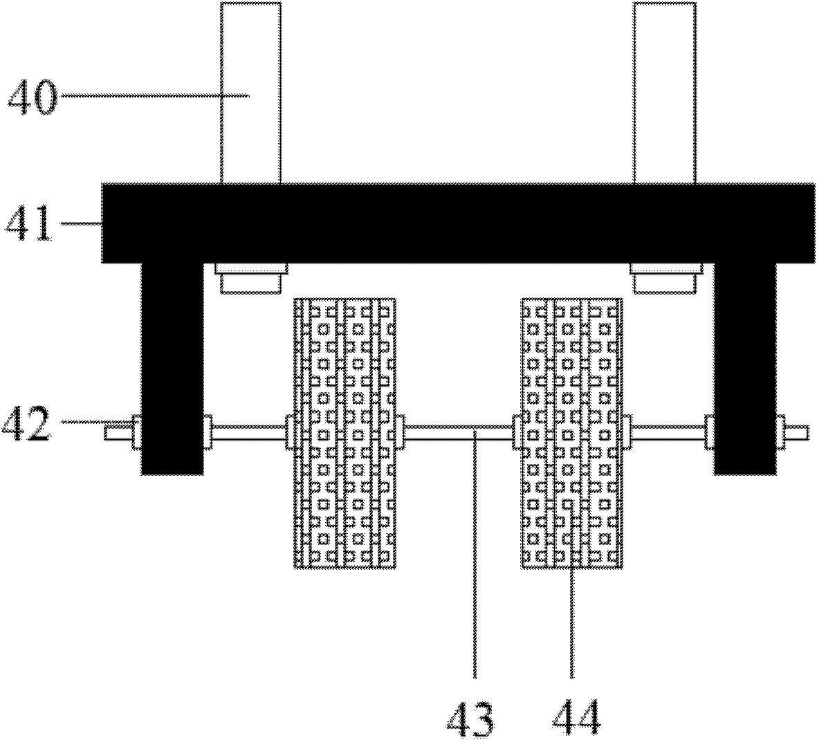 Multifunctional rut testing machine used for simulating road surface actual state