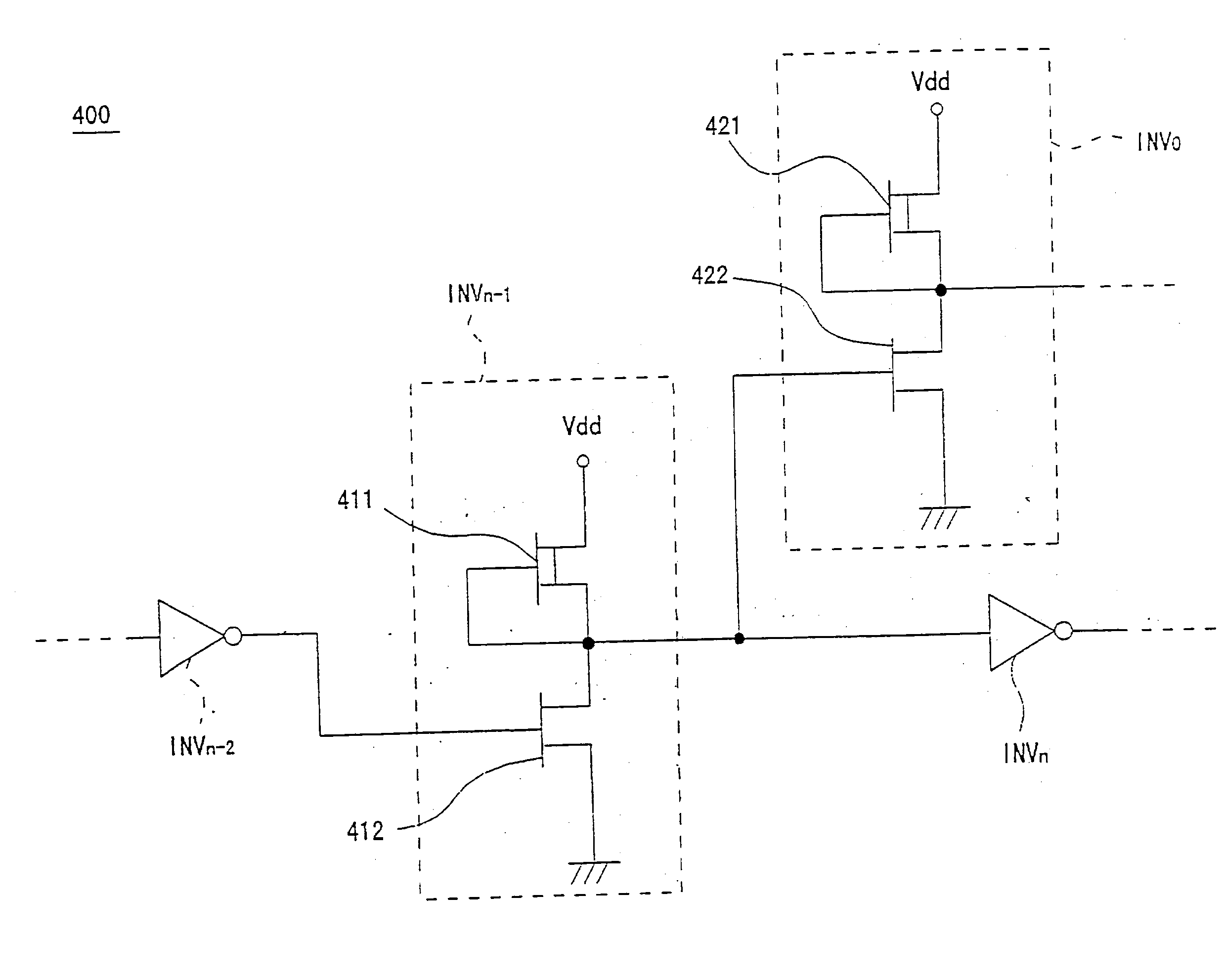 Limiting amplifier with a power detection circuit